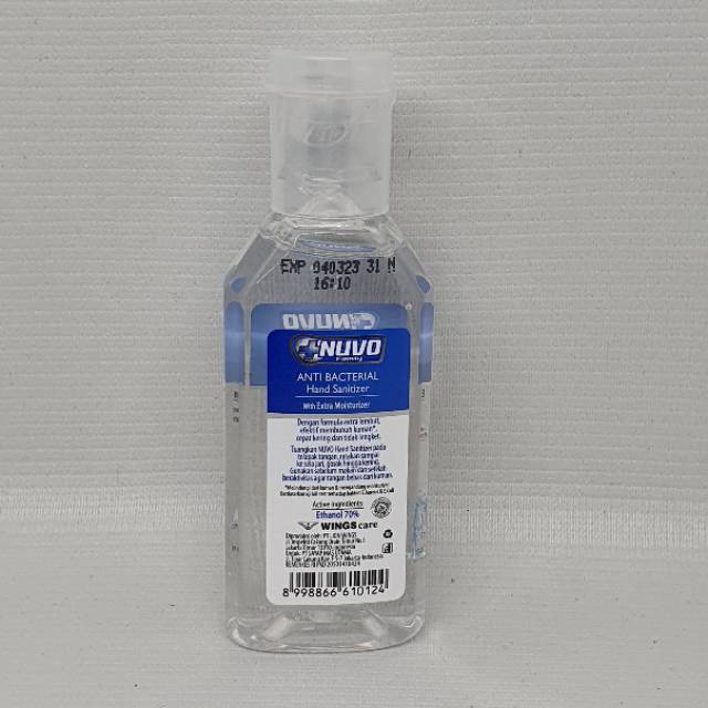 Nuvo hand sanitizer gel 50ml