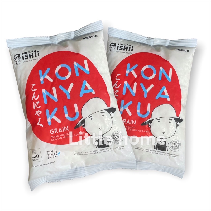 

Konnyaku Grain Beras Diet Shirataki 250gr Diet Keto