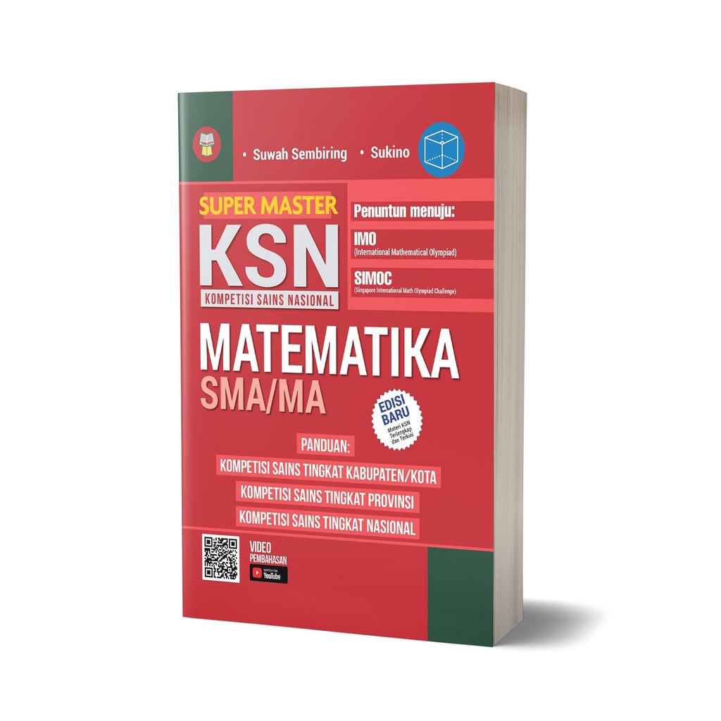 Super Master KSN SMA Matematika Biologi Fisika Kimia Ekonomi Geografi Kebumian / Yrama Widya-Matematika