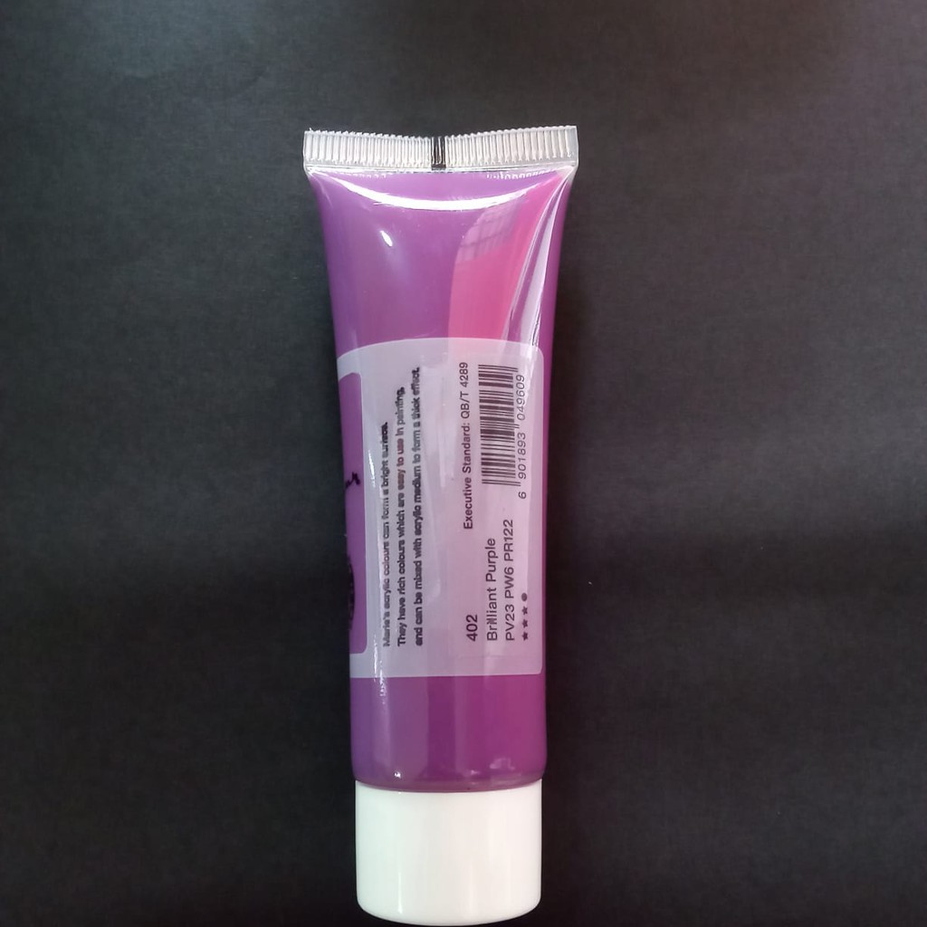 

Cat Acrylic 30ml Maries Briliant Purple 402 / Cat Akrilik 30 ml warna / Cat Acrylic 30 ml Briliant Purple 402