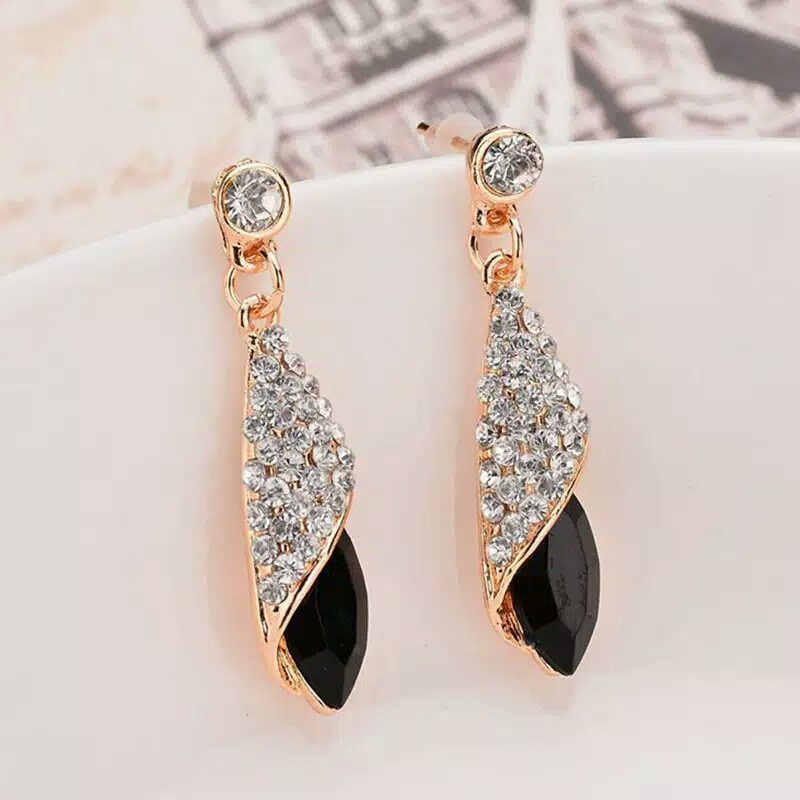 Special Promo Anting Tusuk Gantung Pesta Anting Pesta Tusuk Anting Berlian Imitasi