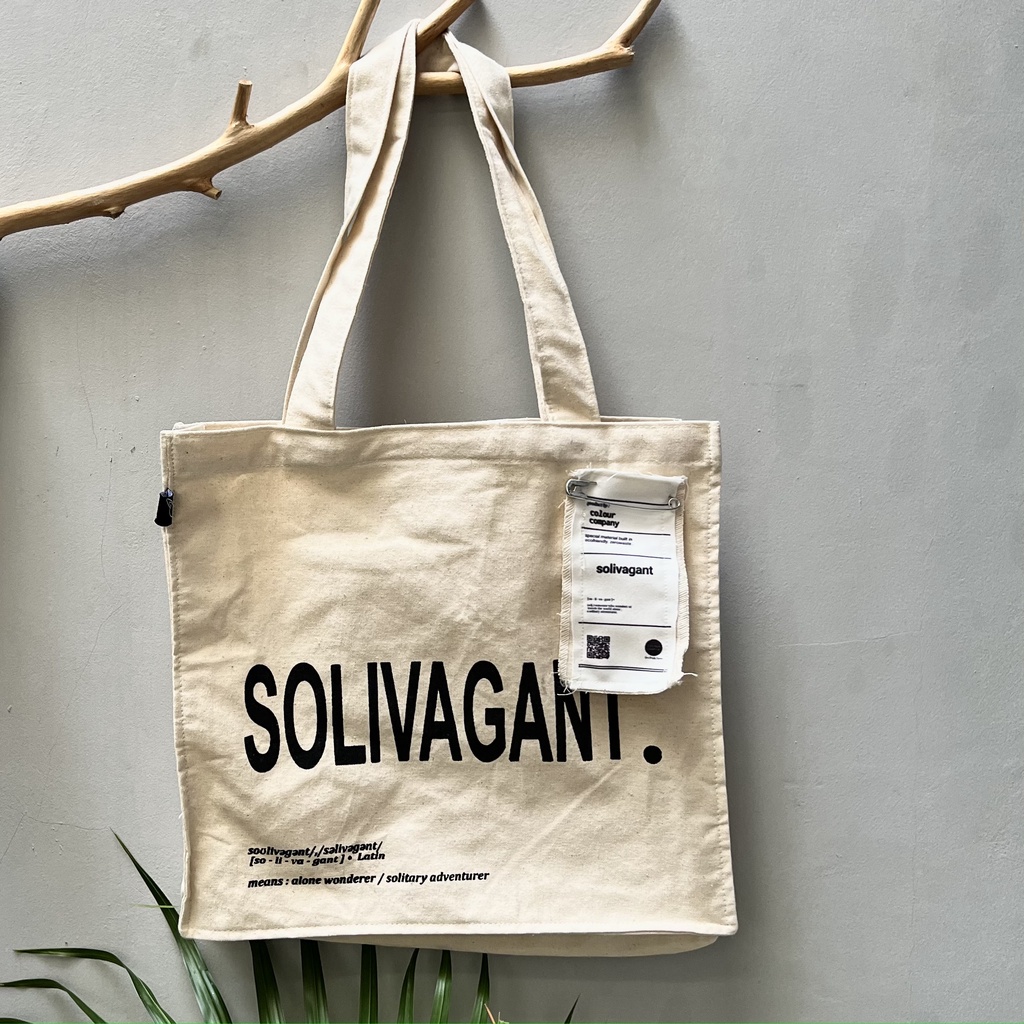 TOTEBAG HANGTAG AESTHETIC / TOTE BAG KANVAS