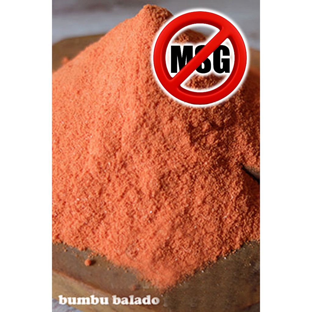 

500g Balado No MSG Bumbu Tabur Premium 500 g