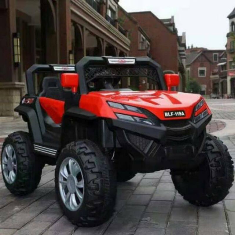 Jual MOBIl AKI MAINAN ANAK JEEP ATV EXOTIC EJP 7706+ BAN KARET | Shopee
