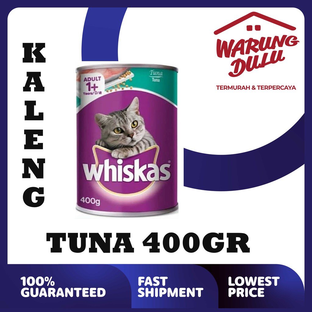 WHISKAS TUNA 400GR