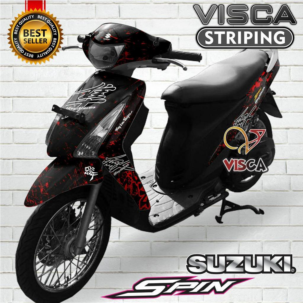 Decal SPIN 125 Full Body - Stiker SPIN 125 Full Body - Dekal SPIN 125 Full Body - Striping SPIN 125 