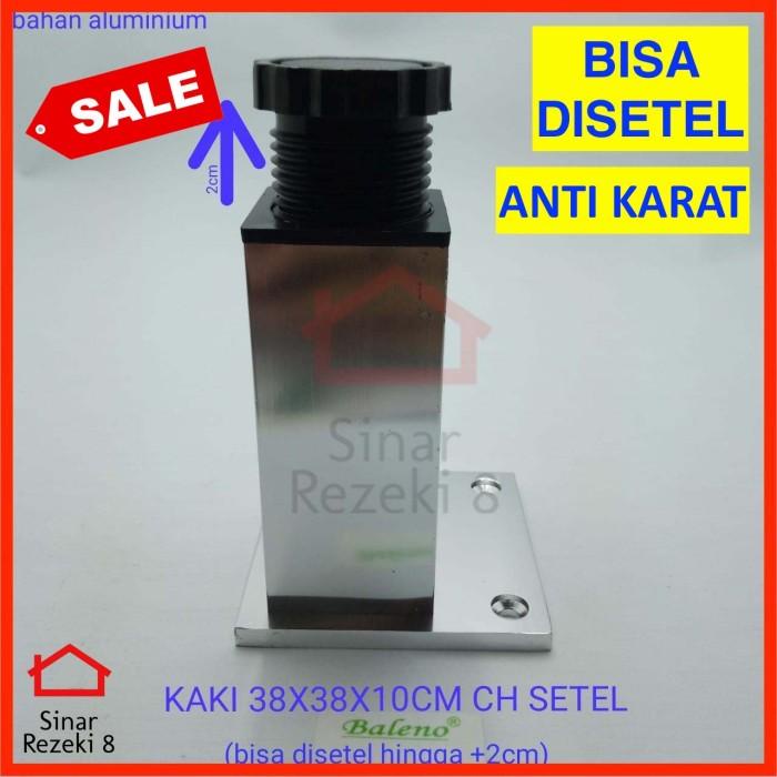 

Kaki 38x38x 10 cm CH Bisa SETEL / Kaki Sofa Kotak Meja Lemari Nakas Kualitas Terjamin