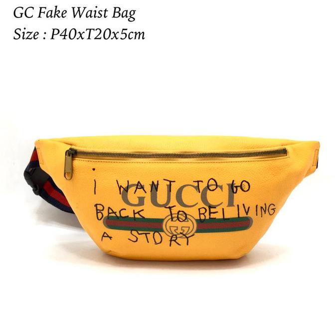 Waist Bag Wanita Gucci Fake Ori Fo Pintalestari87