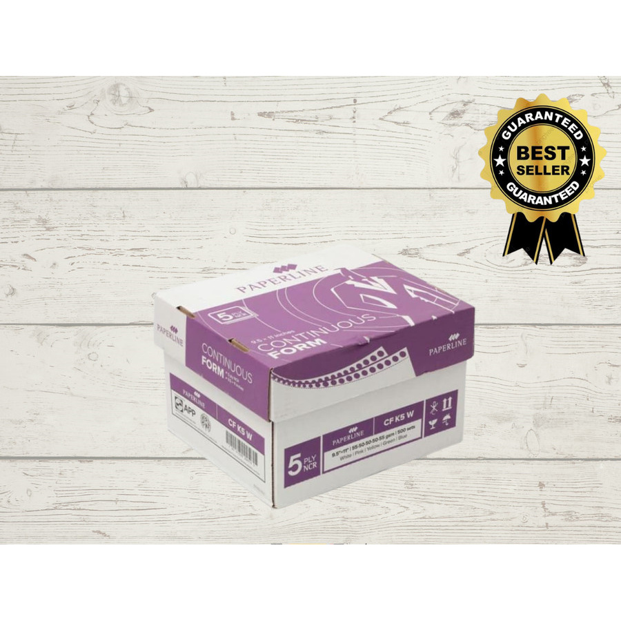 

ATK-Continous Form 5 Ply K5 Warna 9.5X11 Paperline
