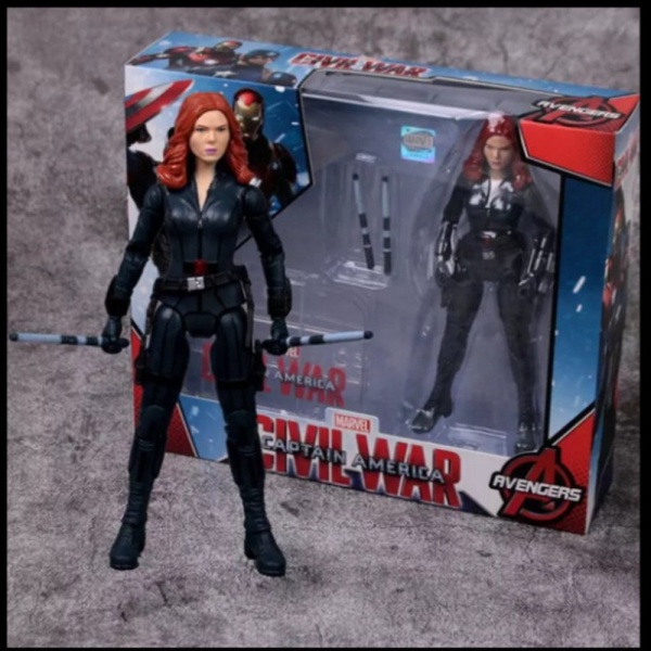 Unik ZDToys Avengers Civil War BlackWidow Black Widow ZD Toys Figure Limited