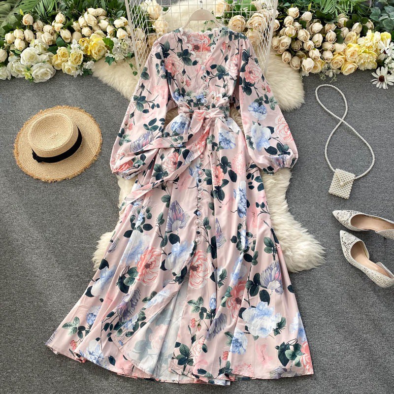 MAXI BANGKOK KATUN SILK PREMIUM PINKYFLO