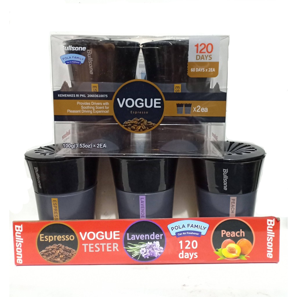 VOGUE ESPRESSO - PENGHARUM MOBIL BULLSONE - PARFUM MOBIL GEL KOREA