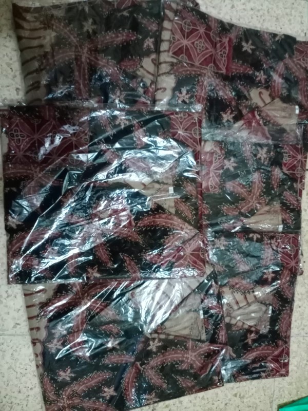 New Arrival Distro Batik Pria Bordir Sogan Hrb026 Batikaf Notoarto Batik Ipnu-ippnu Hem Pria Bw 246