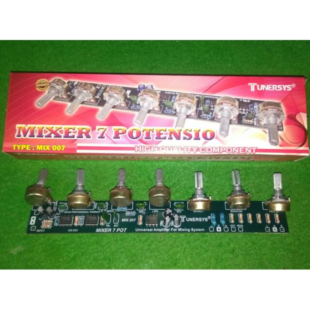 Kit Mixer yamaha 7 pot by Tunersys