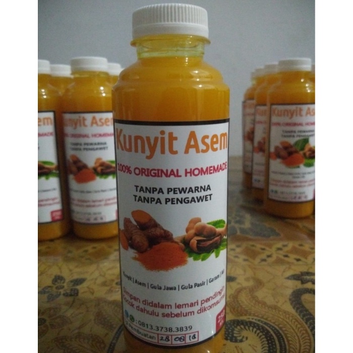 

tradisional-minuman- kunyit, kunyit asem, kunyit asem sirih - 100% homemade - kunyit asem -minuman-