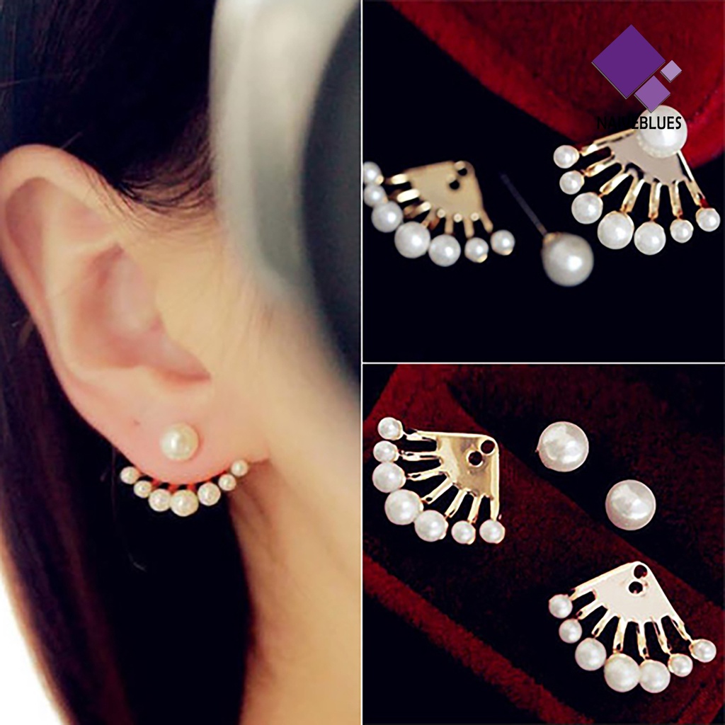 1 Pasang Anting Stud Nyaman Untuk Hadiah Wanita