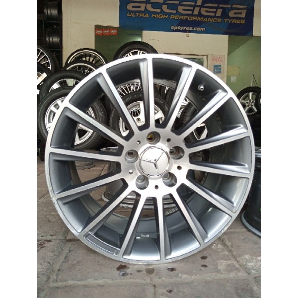 velg mercy AMG Blade Ring 17 lebar 8 rata pcd 5×112 ET 35