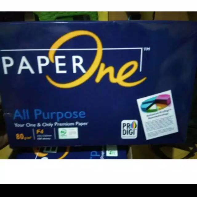 Kertas F4 80 gram paperone 1 dus