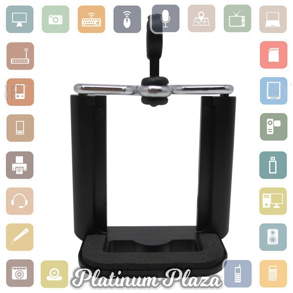 Universal Clamp for Smartphone with 0.25 Inch Screw Hole Small - SC-S - Black`5Z3MXE-