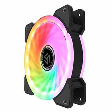 Fan Casing Alseye D-Ringer LED Auto RGB Fan Case DRinger 12cm