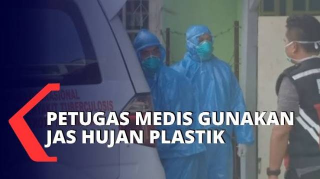 Jas hujan Plastik stelan Jaket Celana ZBR