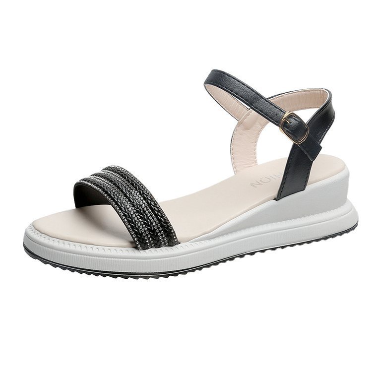 TBIG [COD] Sandal Flat Tali Sassytali  Wanita Import Korea Style Santai Wanita