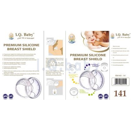 IQ Premium Silicone Breast Shield (Silikon Pelindung Payudara)