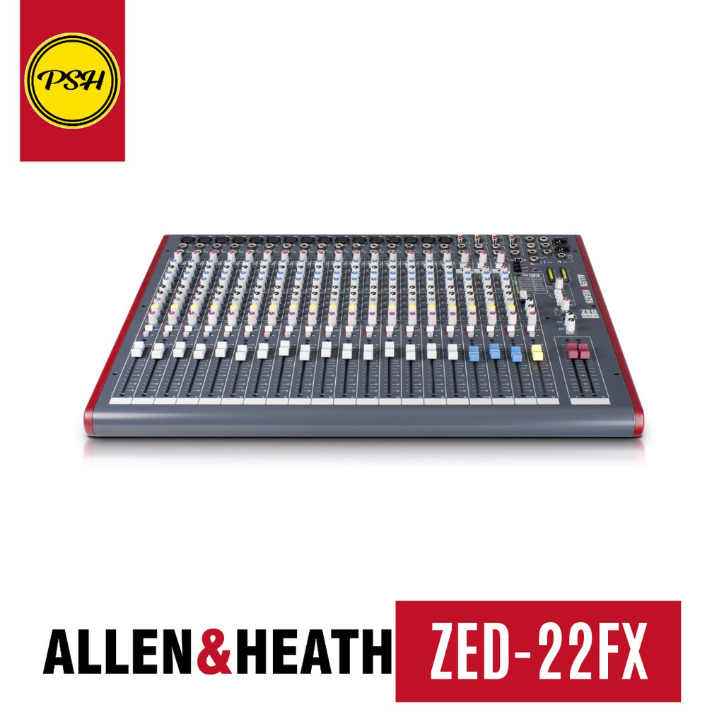 PROMO HARGA MURAH  Allen & Heath ZED-22FX ZED22FX ZED22 Mixer 16 Channel Orginal USB Audio Interface