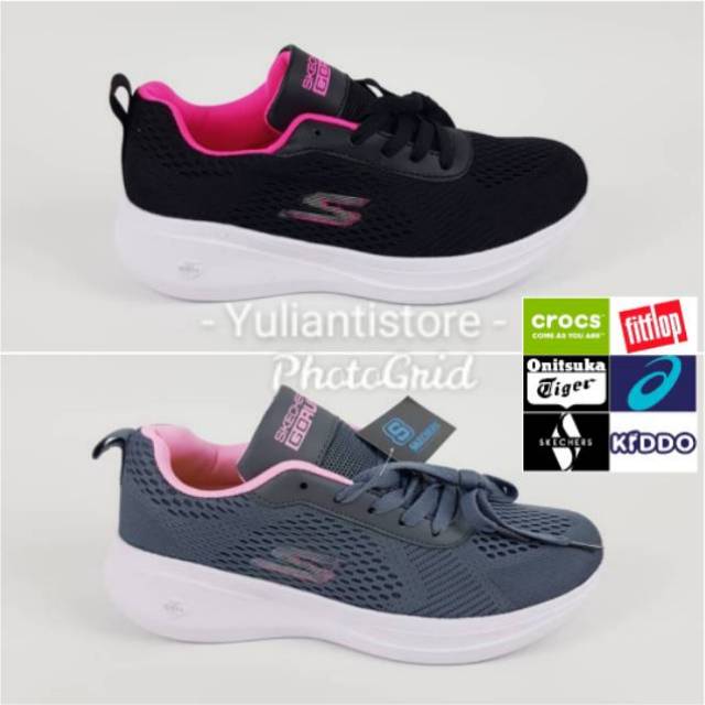 SEPATU SKECHERS WOMAN GO RUN FAST QUAKE
