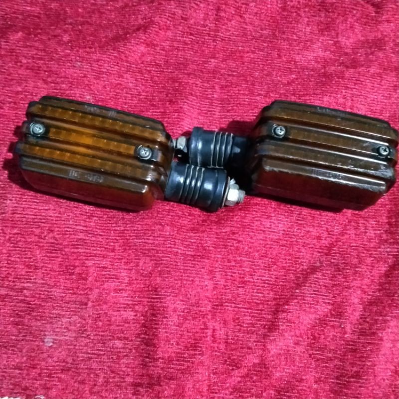 YT115 sepasang lampu sein reting Yamaha RX king rxs yt115 original IIC-5T5