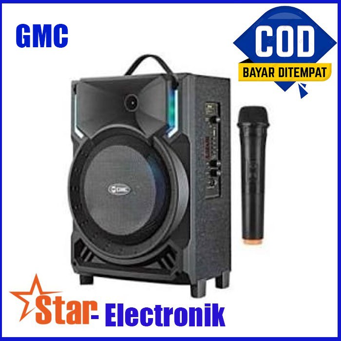 GMC 897H Speaker Portable BLUETOOTH 8 INC