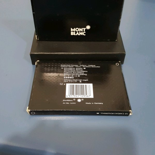 

Segera Beli Montblanc refill Ballpoint Rollerball Black Blue Fine M Limited