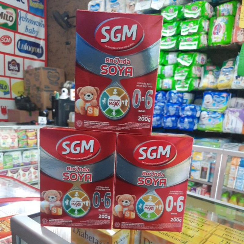SGM SOYA 0-6 200GR