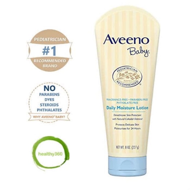 aveeno baby daily moisture lotion 227g