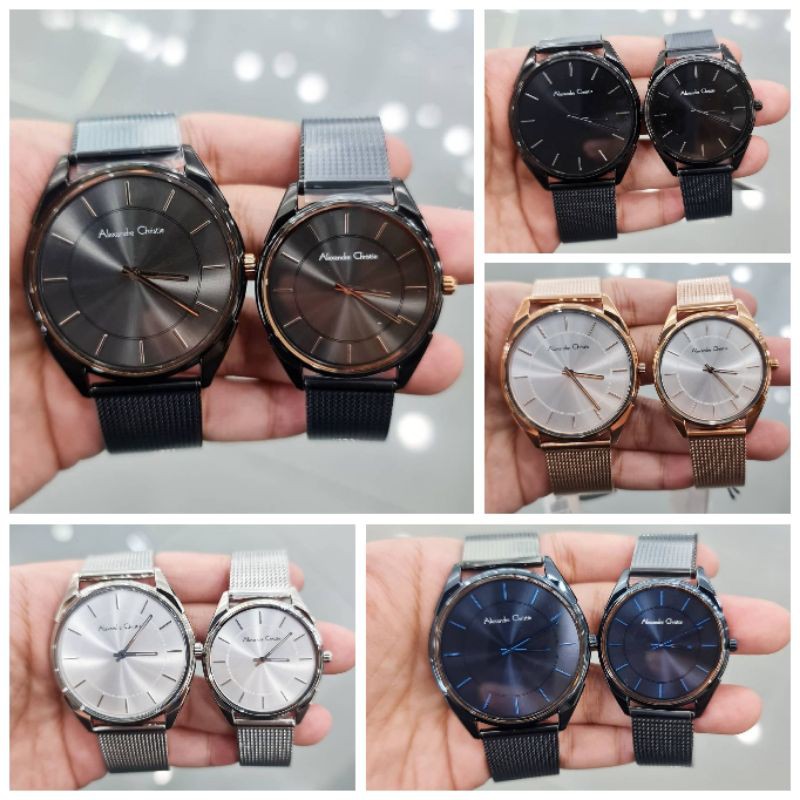 Jam Tangan Couple Alexandre Christie AC8626 New 8626 Original Garansi Resmi