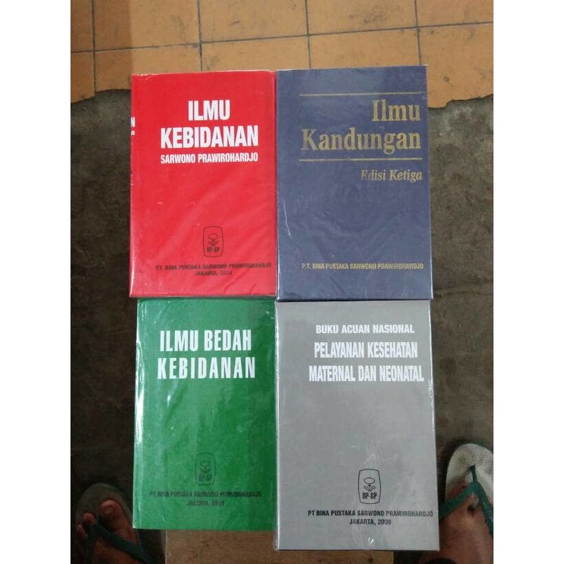 -Buku Kesehatan/Kedokteran- Buku Sarwono 1 Set Kebidanan Kandungan Ilmu Bedah Meternal Neonatal