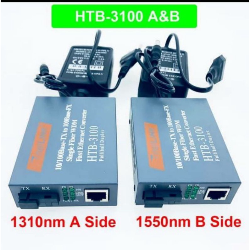 HTB-GS-03 A &amp; B 1000Mbps Single Mode media converter Converter Fiber Optical