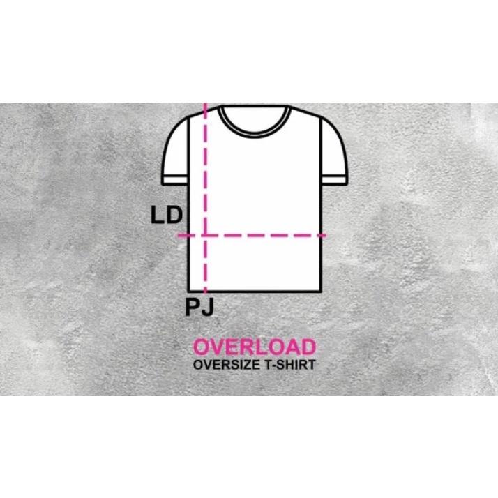 FC - KAOS OVERSIZE MOTIF EXPOSED T- shirt