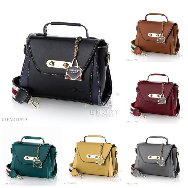 Ready Brown dan Black Tas EMORY Xelco 01EMO1929
