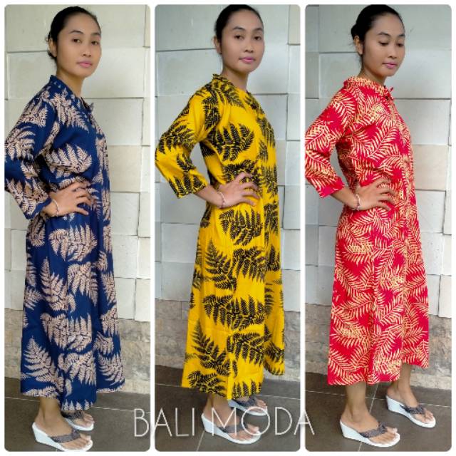 Daster muslim jumbo lengan panjang-Daster baju tidur-Daster jumbo-Daster bali-Daster muslimah