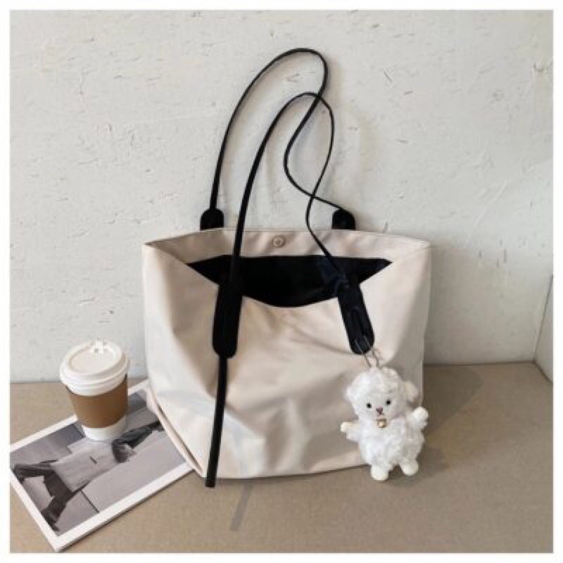 SG1339 syafniegalery tote bag impor free gantungan boneka 6551 7476