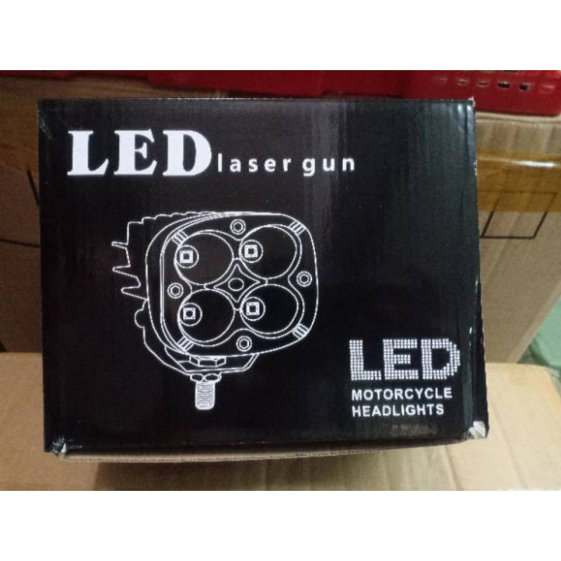 Lampu Tembak Cree L4Z 4Mata Spotlight - Lampu Tembak Sorot 4 Mata L4Z - Lampu Tembak L4Z Plus Lensa