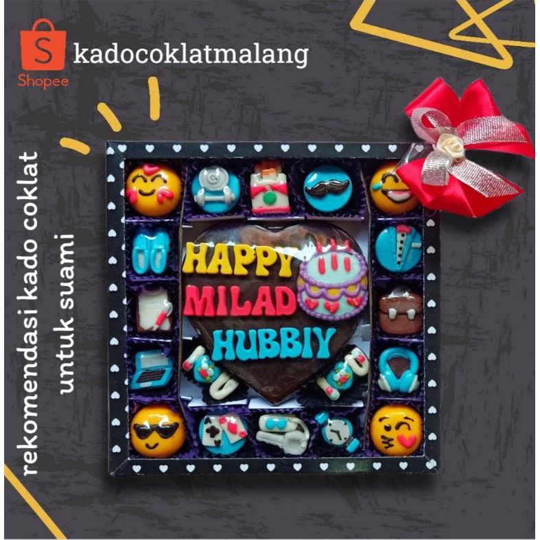

Kado coklat box s25 chocolove untuk hadiah ulang tahun milad pacar/suami/ayah/papa/Daddy/bapak