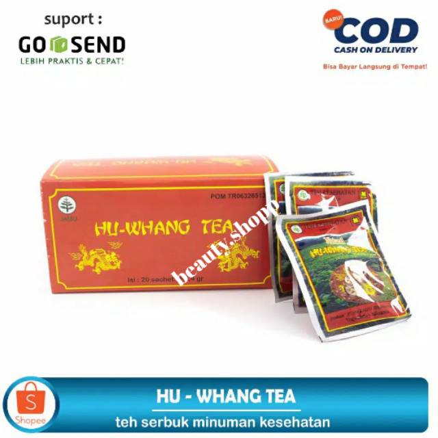 

COD / Hu Wang Tea NASA / Teh Diet / Obat Diet / Detox Tea / Beauty Shopp