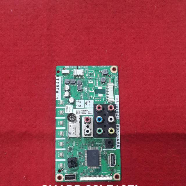 SHARP LC- 32LE100M MESIN TV LED - MOBO - MOTHERBOARD - MB - MAINBOARD SHARP LC 32LE100M
