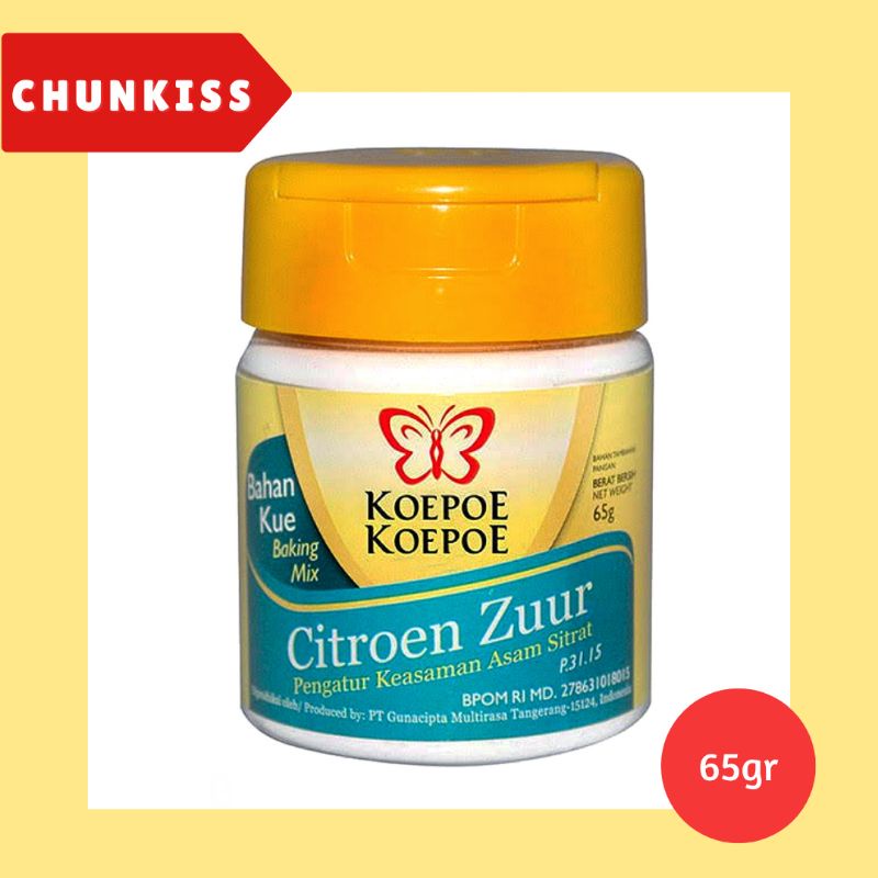 CITRUN ZUUR / CITROEN ZUUR KOEPOE - 65gr