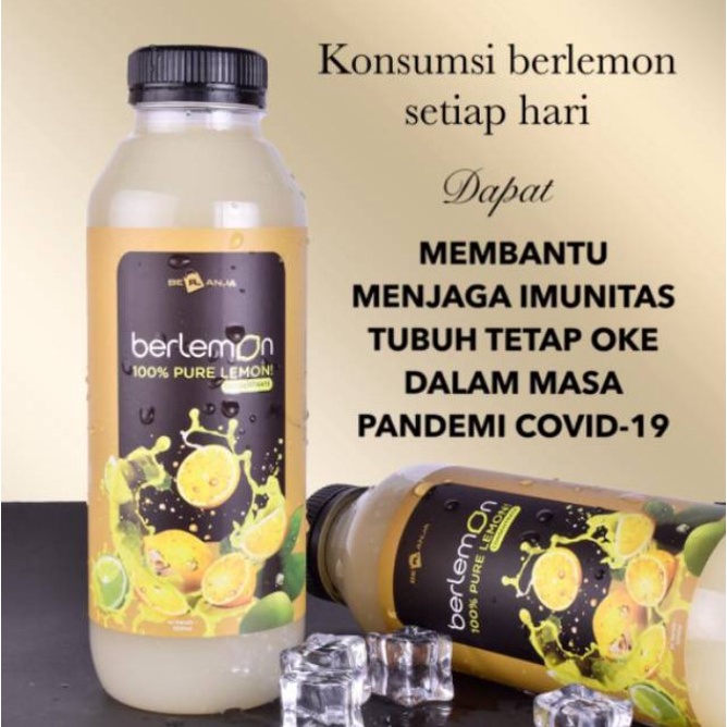 

Pure Lemon Minuman Asli B Erlemon 500 Ml Original Sari Buah | Diet Bpom Halal Bpom