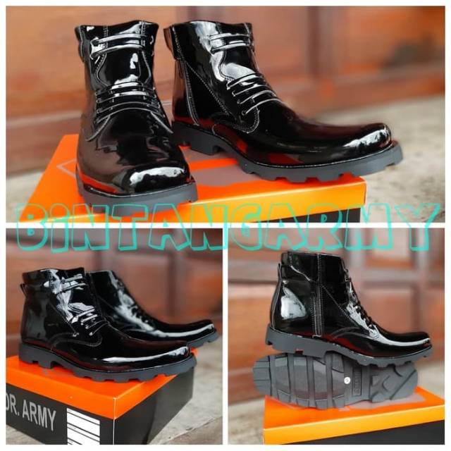 Promo... Sepatu PDH DR.ARMY Kilap