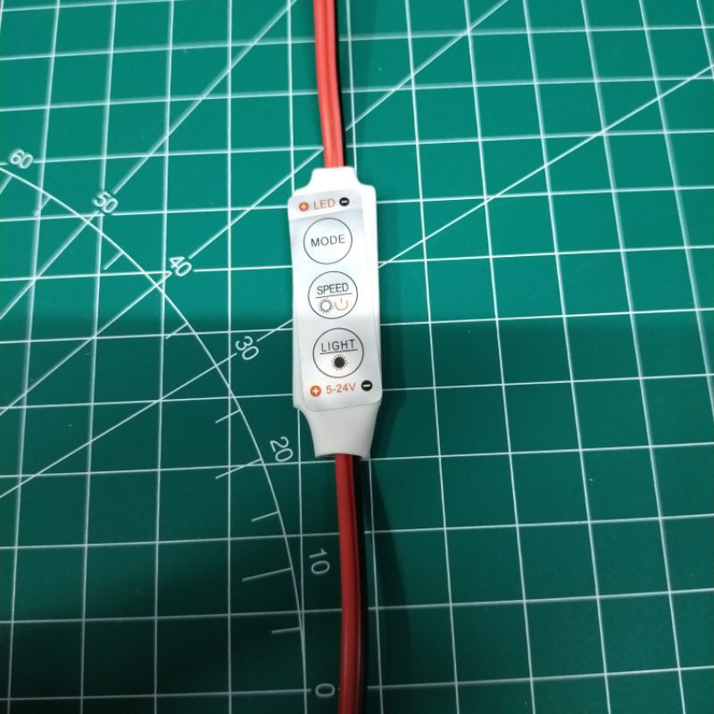 Led dimmer controller Strobo pengatur lampu LED 5v - 12v dc lampu variasi