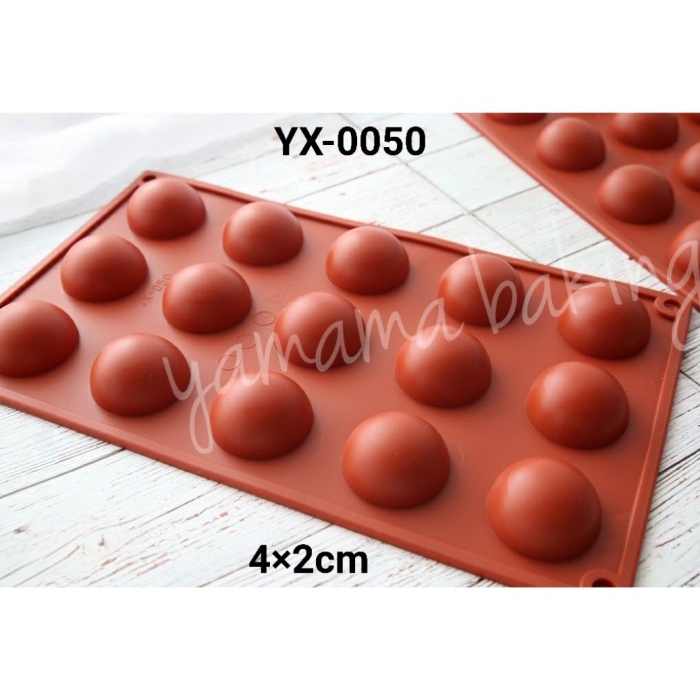 

KUE-PENGHIAS-ALAT- YX-050 CETAKAN SILIKON COKLAT SILICON ENTREMET MOUSSE CAKE PUDING -ALAT-PENGHIAS-